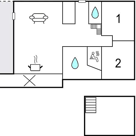 2 Bedroom Cozy Home In Dagebuell Dagebuell